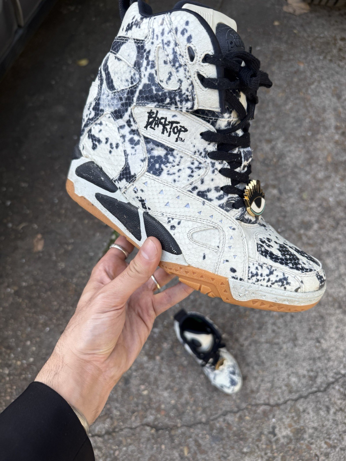 Reebok X Melody Ehsani Pump Python Women's Size 1… - image 2