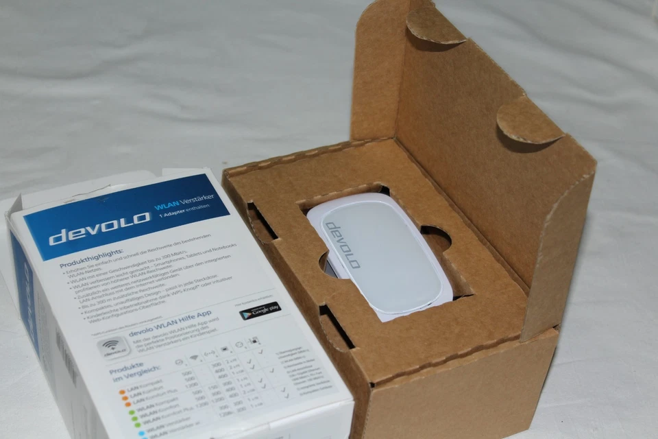 Amplificador WiFi Devolo 09779 con hasta 300 Mbps y conexión LAN - Imagen 2 de 2