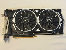 MSI GTX 1070 ARMOR 8G OC 8GB GDDR5 Graphics Card Used