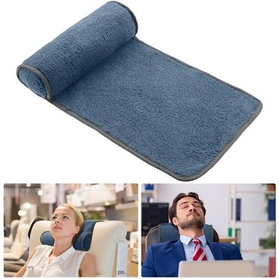 Neck Head Pillow for Recliner Chair Non Slip Fleece Adjustable Neck Roll Support