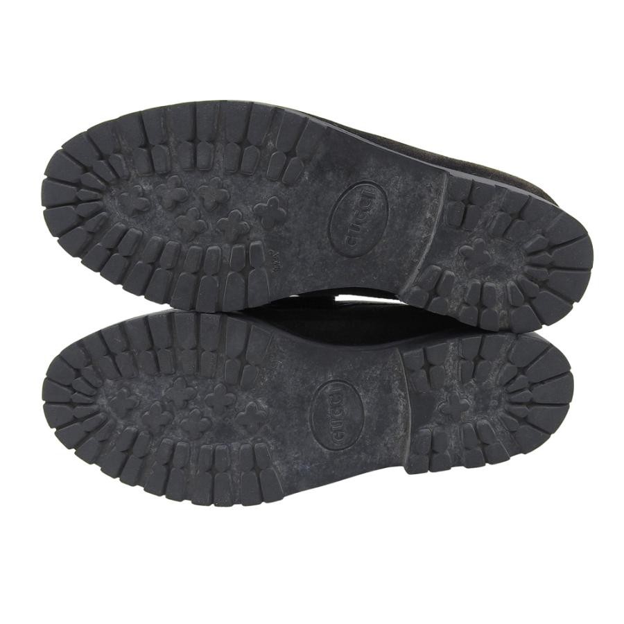 GUCCI Women's Horsebit Suede Loafers Dress Shoes Size:6.5/JP:23.5 141159K Authen thumbnail 8