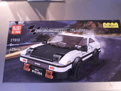 Mould King Car AE86 Car Building Set with Display Case, # 27013 Model Car