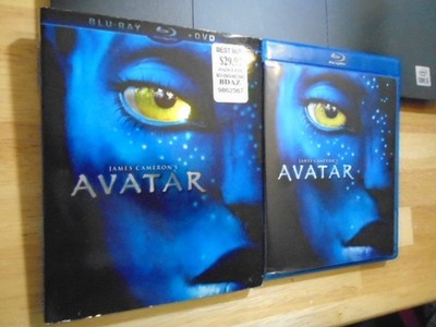 RARE Avatar BLU-RAY + DVD James Cameron Sigourney Weaver alien boys slipcover !