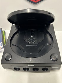 Sega Dreamcast System Black Sports Console -  HDMI Adapter- 8 Games - VMU Memory