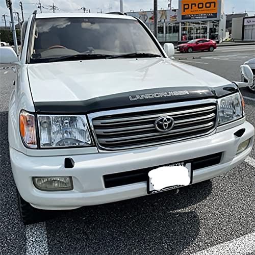 Genuine Toyota Bug Guard/Hood Protector Smoke for the 100 Series Land Cruis 95