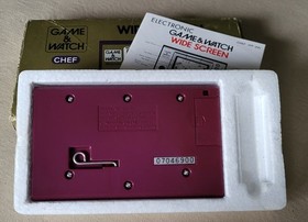 Nintendo Game And Watch Chef Retro Game Working