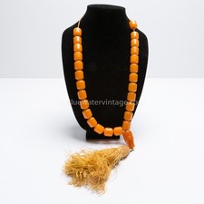 Huge String Butterscotch Bakelite Jewelry Pra...