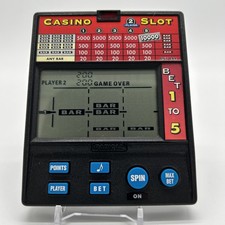 Radica Pocket Slot Model 970 Handheld Electronic Casino Game TESTED  WORKING 