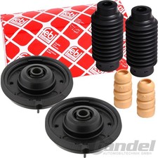 2x FEBI DOMLAGER+PROTECTION KIT CITRÖEN C3 I FC C3 PLURIEL HB C2 JM