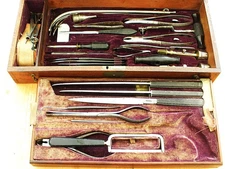 Antique Amputation Set c1860 by Blackwell.