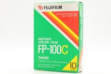 1 Packs  New 10/1999  Fujifilm FP-100C Instant Color Film In Box From JAPAN