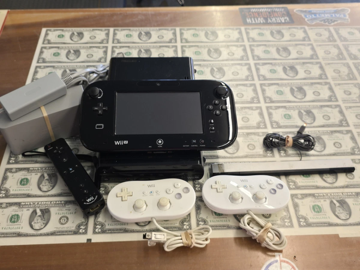 Nintendo Wii U - Deluxe NTSC-U/C Video Game Consoles for sale | eBay