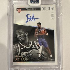 Deandre Ayton 2018-19 Panini Noir #393 - RC Autograph Auto /99 - SUNS LAKERS 