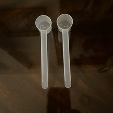 2 Teaspoon 1/3 Tbs-5 mL Long Handle Plastic Measuring Spoon Spice Scoop Coffee