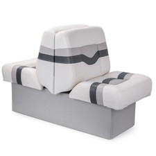 Back to Back Boat Seat for Fishing Boat,White...