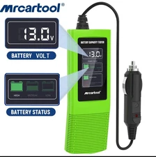 12/24V Battery Monitor Battery Capacity Voltage Tester Meter Cigarette Lighter