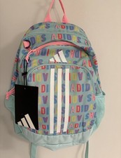 NEW adidas Originator Backpack Athletic Book Bag Laptop Sleeve Pink Print