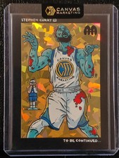 2025 Canvas Marketing Adhesive Artifacts Hallmark Stephen Curry /99