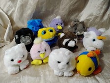 Puffkins by Swibco Plush Stuffed Animal Lot of 11 Vintage 1994 Collectible