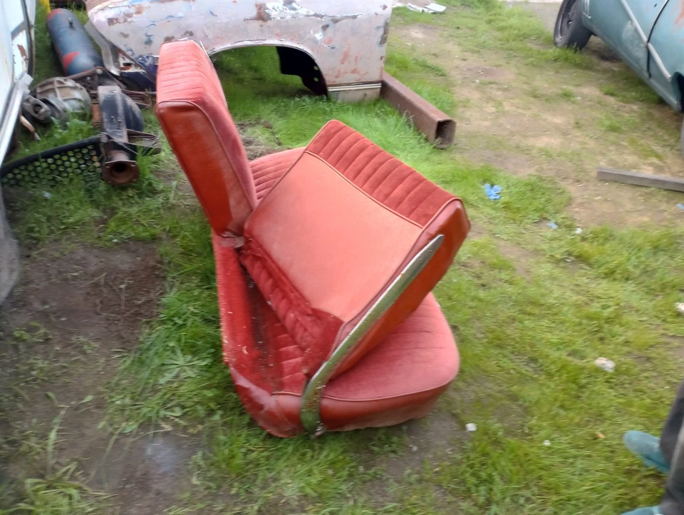 1964-1967 GM A Body Factory Folding Bench Seat Chevelle GTO Cutlass Skylark OEM - Image 3 of 4