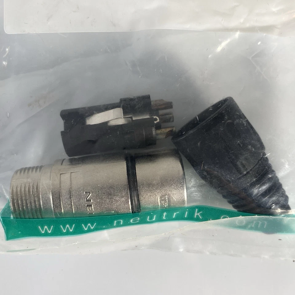 Conector de cable hembra Neutrik Nc4fx 4 polos Foto 3 de 3