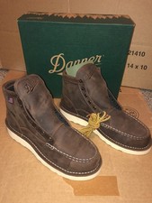 Danner Bull Run Moc Toe Work Men's Boot - Brown, US 11
