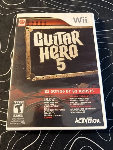 Guitar Hero 5 (Nintendo Wii, 2009)