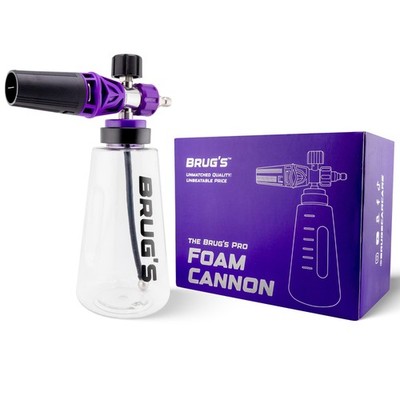 Brug'S Brugs Pro Foam Cannon Clear Edition V2 - Car Wash Foam Gun For Pressure