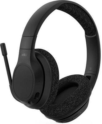 Belkin SoundForm Adapt Wireless USB-C Over-Ear Foldable Headset Black VG in Box