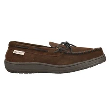 HideAways by LB Evans Marion Moccasin  Mens Brown Casual Slippers 1725