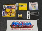 GBC Gameboy Color KOBE BRYANT NBA 3 ON 3 Complete CIB Box Game Basketball Lakers