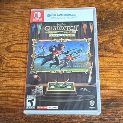 Sealed/New: Harry Potter Quidditch Champions Deluxe Nintendo Switch Full Game
