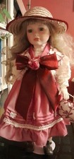 Large Porcelain Doll Leonardo Collection 21-inch (54cm) Preowned
