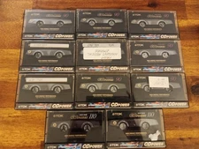 11x TDK CD Power 90/110 Blank Cassette Tapes
