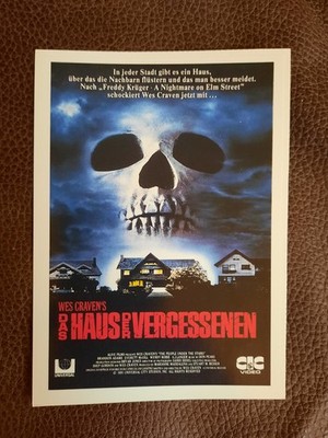 DAS HAUS DER VERGESSENEN | 1991 | VIDEOPLUS Filmkarte | Adams | McGill