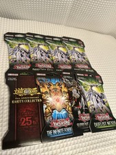 Yugioh TCG Blister Pack Lot - 8X Factory Sealed Yugioh Card Pack Lot