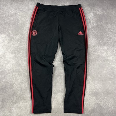 Adidas Trackpants Size M Manchester United Fußball schwarz Jogginghose
