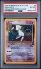 2000 POKEMON PROMO BLACK STAR POKEMON LEAGUE #9 MEW-HOLO PSA 6