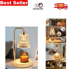 Adjustable Candle Warmer with Timer and 2 Bulbs - Ideal for Home & Gift Giving
