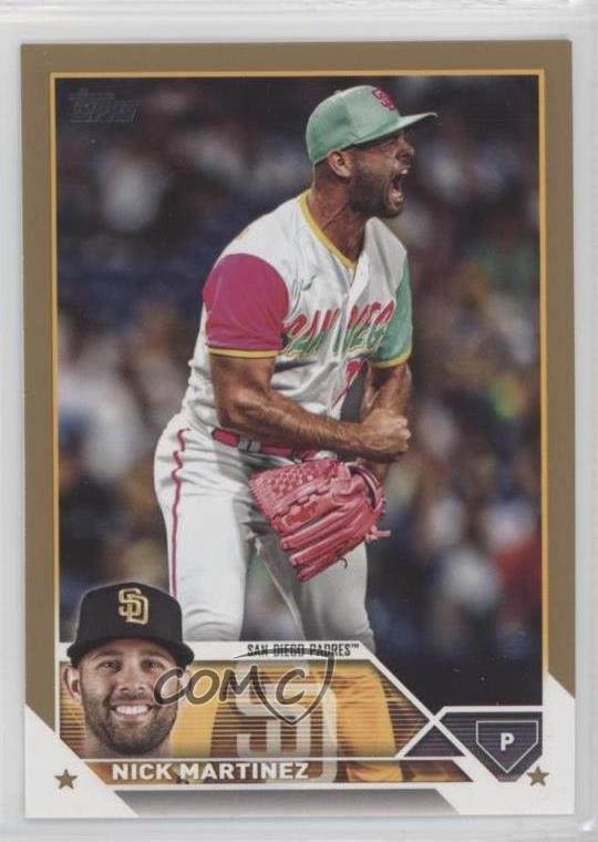 2023 Topps Update Gold 855/2023 Nick Martinez #US10 0my5