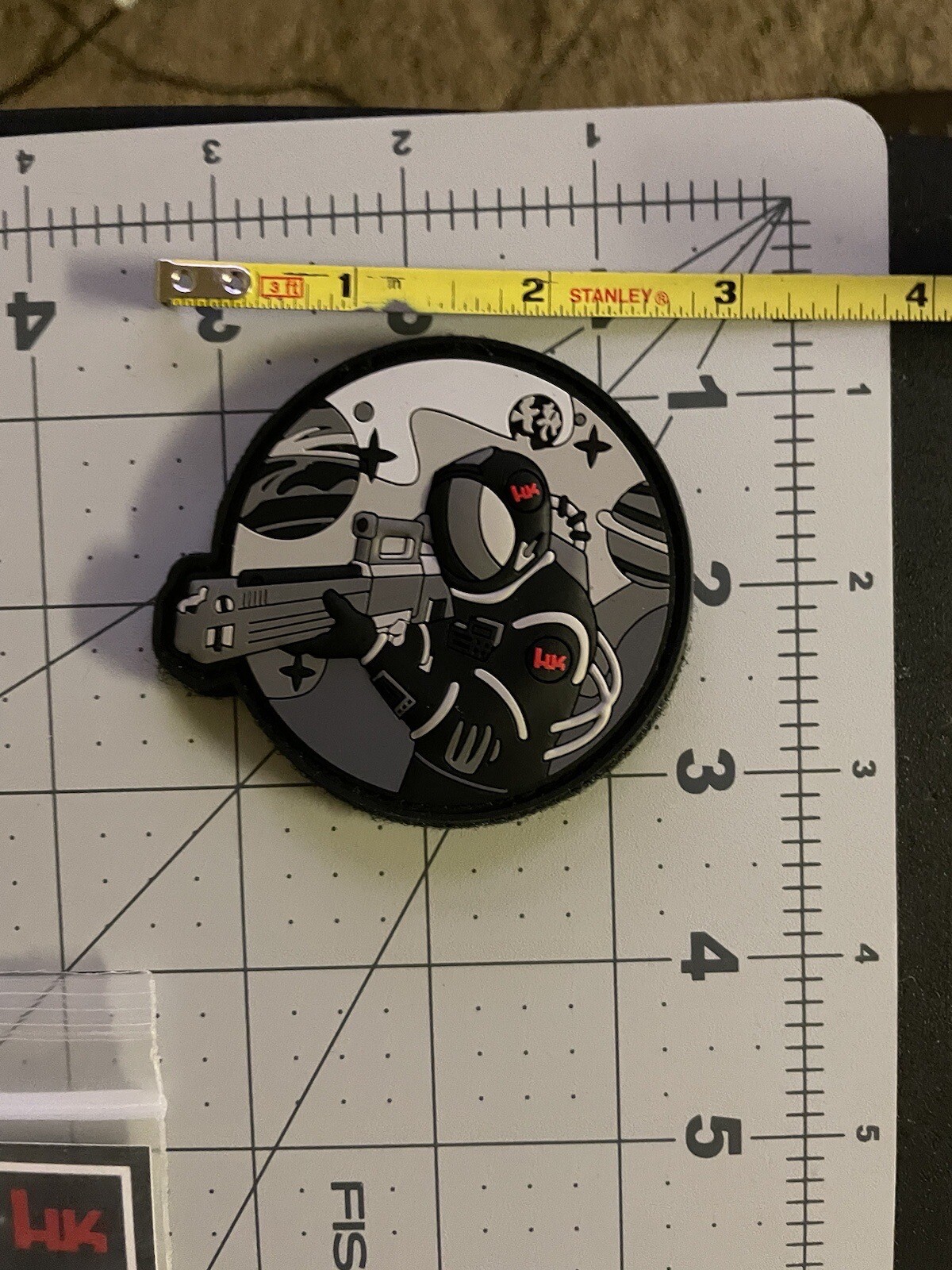 PVC HK Patch Heckler & Koch custom WSF G11 space soldier hook & loop