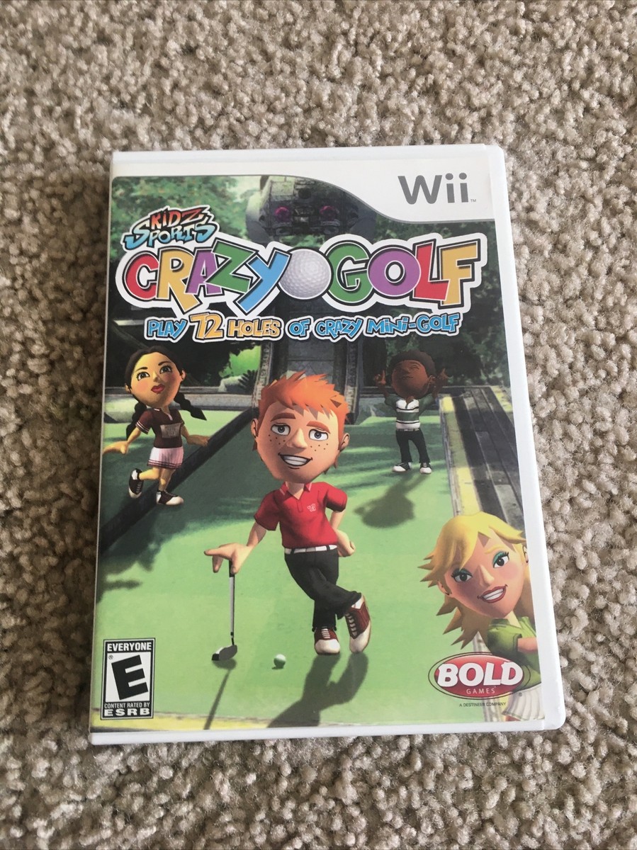 Nintendo Wii Kidz Sports Crazy Golf 72 Hole Mini Golf | eBay