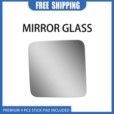 Replace Towing Mirror Glass+Adhesive fits 2007-2010 Jeep Wrangler Driver Side LH