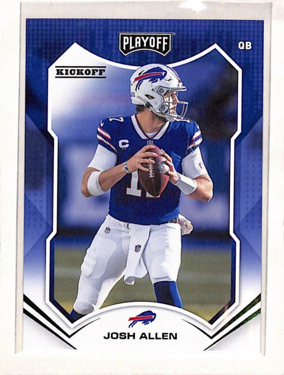 2021 Playoff Kickoff Green Josh Allen Buffalo Bills football