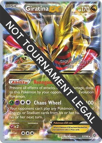 TCG Pokemon Giratina EX 57/98 XY - Ancient Origins Holo | eBay