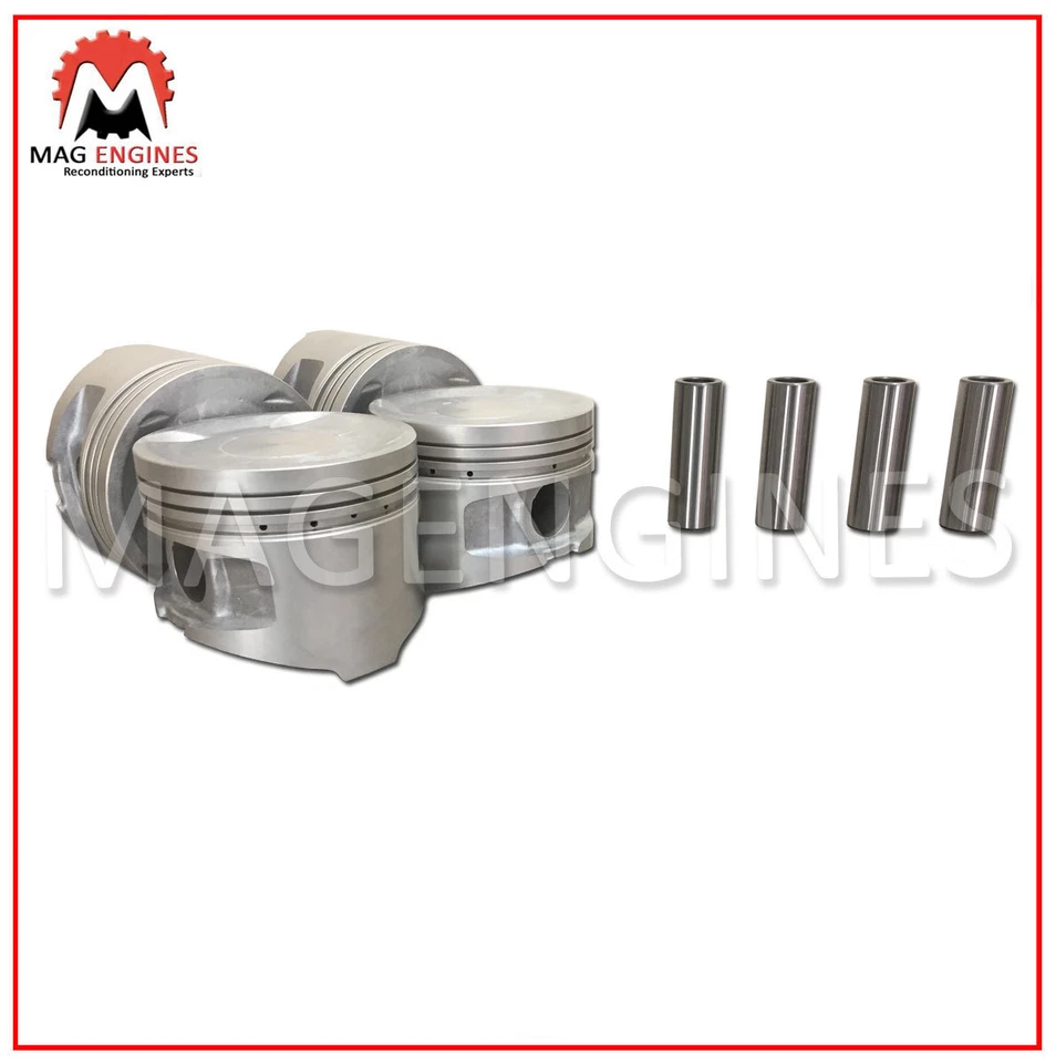 JUEGO DE PISTÓN Y ANILLO TAMAÑO 0.50 MITSUBISHI 4G63D PARA PLYMOUTH LASER SONATA 2.0 89-92 Foto 4 de 4