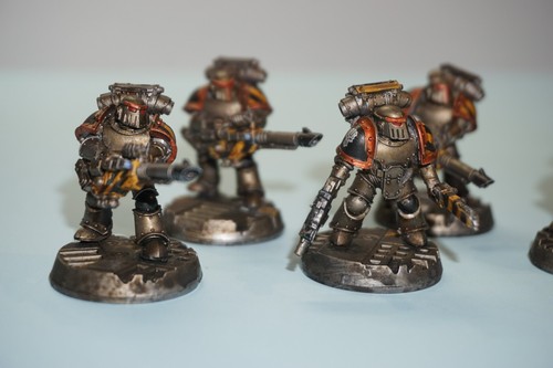 Horus Heresy Iron Warriors Legion Heavy Weapon Squad x 5 - Bild 3 von 9