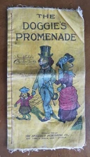 THE DOGGIE'S PROMENADE by Mr David A Munro SAALFIELD'S MUSLIN BOOKS 1907