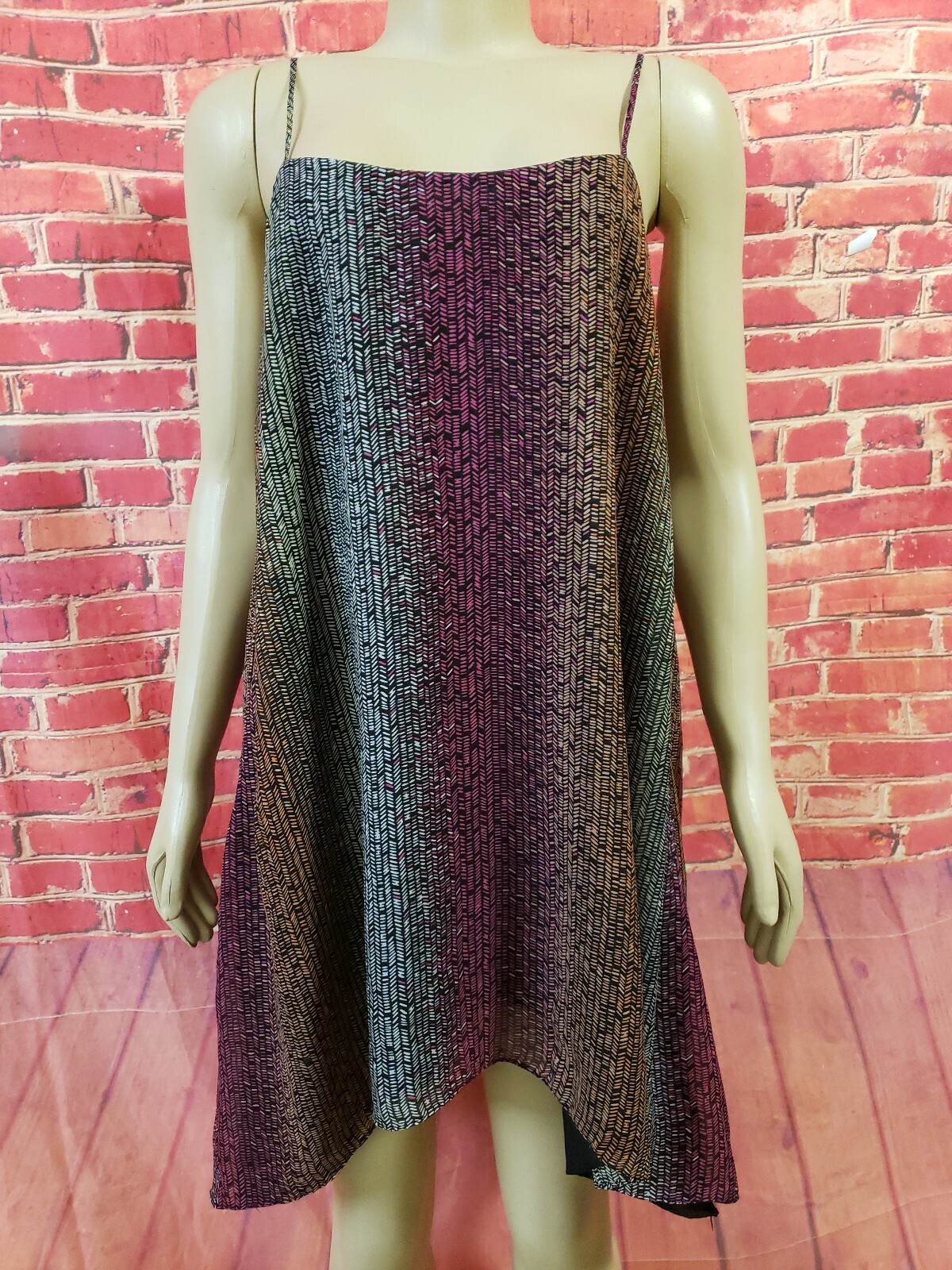 BCBGeneration Asymmetric hem Backless Multicolor … - image 5