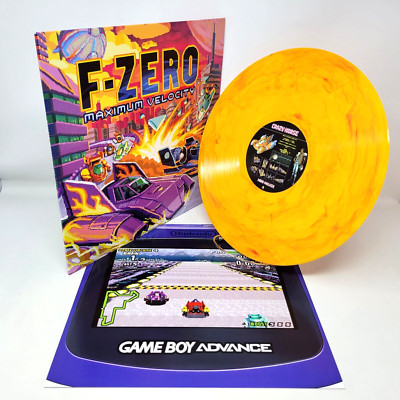 F-Zero Maximum Velocity Vinyl LP Record VGM OST Nintendo GBA Game Not Moonshake